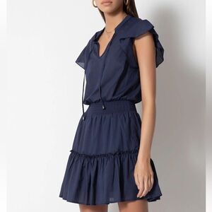 NWT Tart navy Ezra mini dress size large